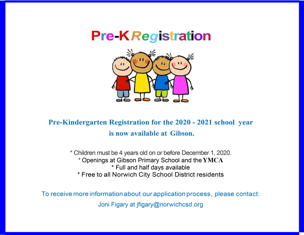Pre-K Registration 