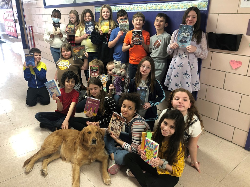 Students in Mrs. M-B's class are sharing from the books they are reading.