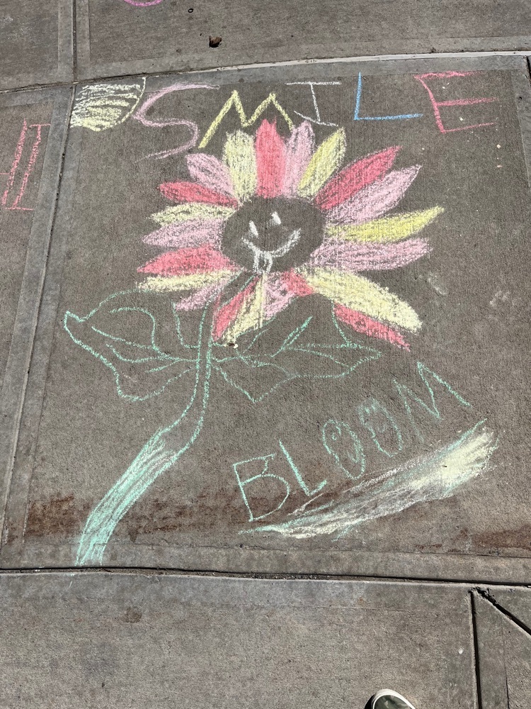 sidewalk drawing