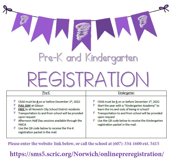 Prek & K Registration
