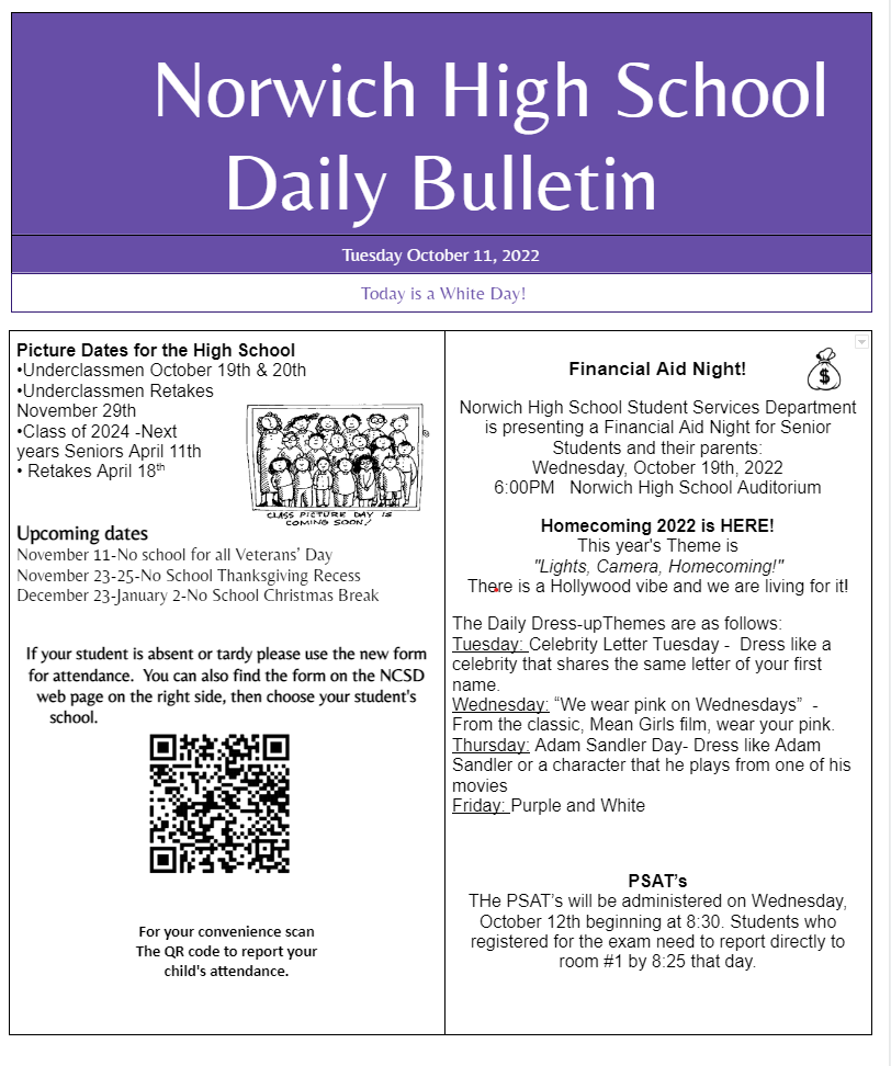 Live Feed Norwich City School District
