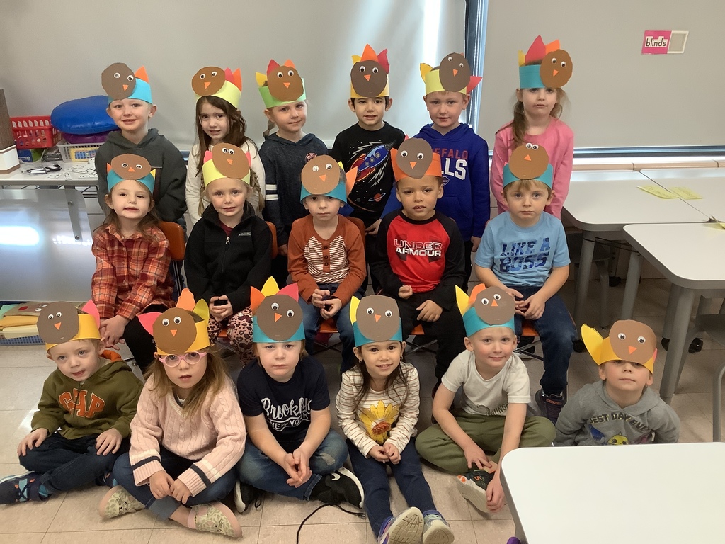Happy Thanksgiving from Ms. Potter's little turkeys.